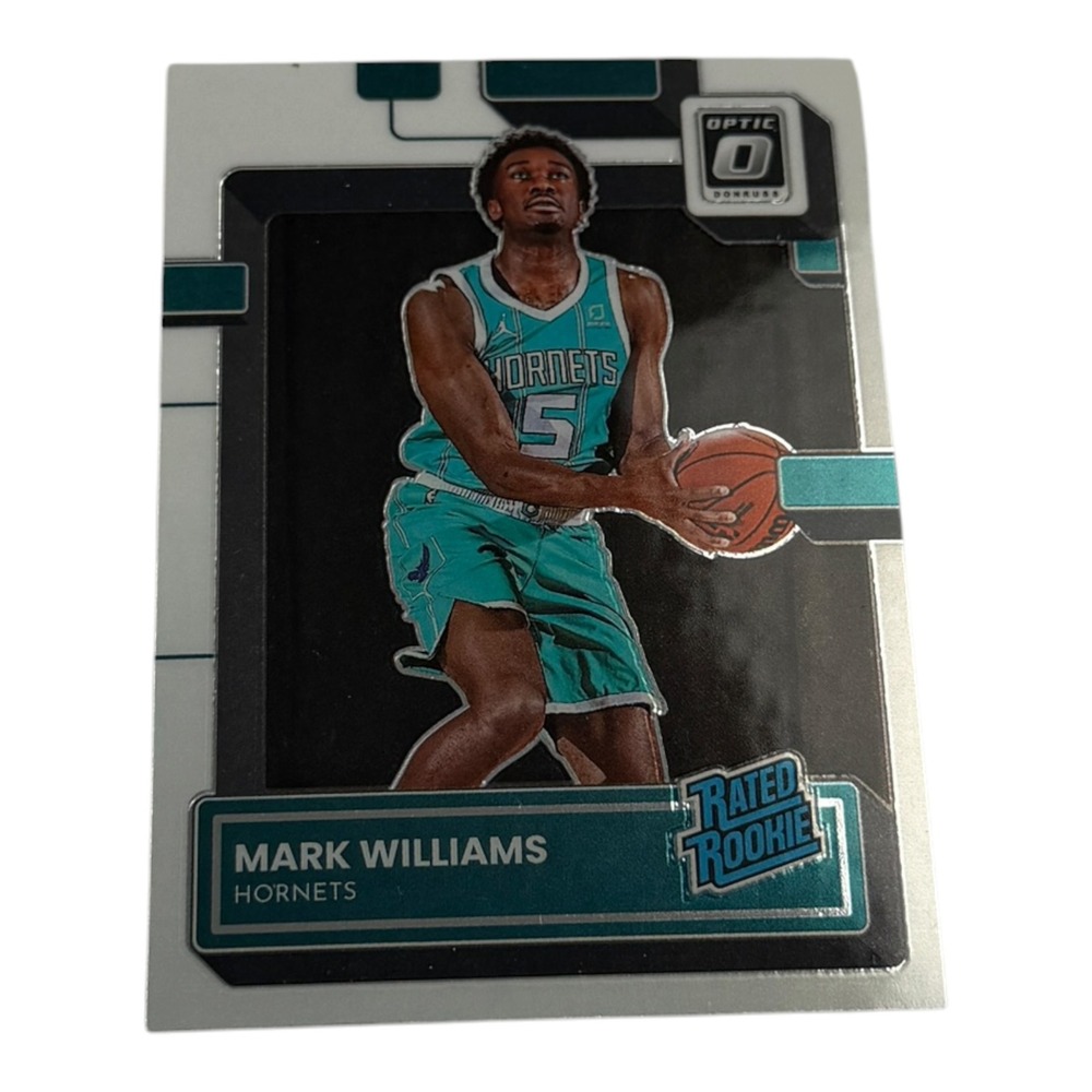 2022-23 Panini Donruss Optic Mark Williams‎ Rated Rookie Card 245 Hornets NBA